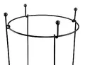 OttO-Staudenhalter Kugel Höhe 90 cm  Ø 60 cm Made in EU flexibel, stabil, e ...