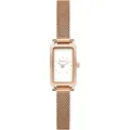 SKAGEN Quarzuhr HAGEN MICRO SKW3148, Armbanduhr, Damenuhr, Edelstahlarmband, analog goldfarben
