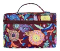 Oilily Cila Beauty Case Kosmetiktasche Tawny Port bunt Neu