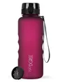 720°DGREE Trinkflasche Trinkflasche uberBottle softTouch mit Sieb lavish plum 1,5l