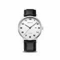 NEW Bering Herrenuhr 18640-404 Armbanduhr Uhr Titanium Antiallergisch Leder