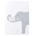 Räder Tierische Babykarte Elefant Wir freuen Uns riesig