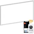 Heidenfeld Infrarotheizung HF-HP110 | Bis 16 m2 - mit App - Fernbedienung - Wand- und Deckenheizung - Heizkörper - Flachheizung - Infrarot (600 W... - Weiß