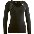 Gonso Damen Peniche Longsleeve (Größe XXL, schwarz)