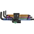 Wera 950 SPKL Innen-Sechskant Winkelschraubendreher-Set 1.5 mm, 2 mm, 2.5 mm, 3 mm, 4 mm, 5 mm, 6 mm, 8 mm, 10 mm 9teilig