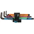 Wera Schraubendreher, (9 St), Winkelschraubendreher-Satz, Multicolor HF