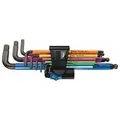 Wera 950/9 Hex-Plus Winkelschlüsselsatz Blacklaser
