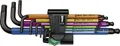 Wera 950 SPKL Innen-Sechskant Winkelschraubendreher-Set 1.5 mm, 2 mm, 2.5 mm, 3 mm, 4 mm, 5 mm, 6 mm