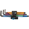 Wera Winkelschlüssel-Satz 950 SPKL/9SM N HF, Schraubendreher, schwarz