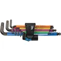 Wera Hex-Plus Multicolour Winkelschlüsselsatz mit Haltefunktion metrisch 022210