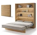 yourhouse24 Schrankbett Bed Concept Vertikal Gästebett Eiche Artisan 90/120/140/160/180cm