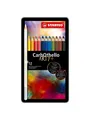 STABILO CarbOthello - Chalk Pastel Coloured Pencil - Metal Set 12 Pcs.