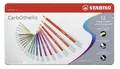 STABILO Pastellkreidestift CarbOthello, 12er Metall-Etui
