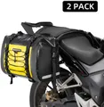 ROCKBROS 2*Motorrad Gepäcktaschen 100% Wasserdicht Multi Satteltaschen 62L DHL