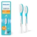 Philips Sonicare For Kids, Original Ersatzbürstenköpfe für Kinder ab 7 Jahren, 2er-Pack, HX6042/90