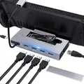 Steam Deck Dock 7 in 1 mit 2 TB M.2 Slot HDMI 4K 100