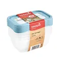 KEEEPER Gefrier Dosen Set Lebensmittel Vorrats Behälter Frischhaltedosen 5x500ml