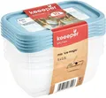 1 bis 36x keeeper Gefrierdosen-Set Mia "Magic Ice", 5x 0,5 Liter BIS 65% RABATT