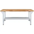ADB Werkbank Profi 1500, 42754, mit Ablageboden, 150 x 85 x 75 cm