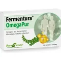 Fermentura OmegaPur – Hochdosierte Omega 3 Kapseln aus veganem Algenöl – 30 Kapseln | Vegan