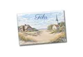 speecheese Magnet Küstenlandschaft Föhr Souvenir Souvenir Magnet mit Kirche