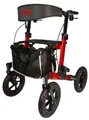 Leichtgewichtrollator Outdoor Antar Rollator Luftbereifung 2-fach faltbar leicht