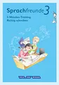 Sprachfreunde - Sprechen - Schreiben - Spielen - Ausgabe Nord/Süd - Neubearbeitung 2015 - 3. Schuljahr: 5-Minuten-Training "Richtig schreiben" - ... Nord/Süd - Neubearbeitung 2015, 3. Schuljahr)