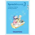 Sprachfreunde 3. Schuljahr - Ausgabe Nord/Süd - 5-Minuten-Training 'Richtig schreiben'