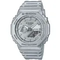 CASIO Quarzuhr Casio Armbanduhr Herrenuhr GA-2100FF-8AER Silberfarben silberfarben