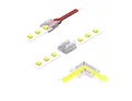 kalb LED Verbinder Set, 8mm COB/SMD 9-teilig, einfache Montage für DIY LED Stromkabel