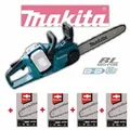 Makita Akku Kettensäge DUC353Z 2x18V 35cm DUC353,  inkl. 4 original Ketten NEU