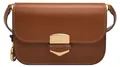FOSSIL Umhängetasche Schultertasche Lennox Flap Crossbody Brown braun