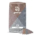 GALAMIO Lavamulch Lavadekor Eifel Vulkan Gestein Beet Abdeckung Garten Mulch Pflanz Granulat Substrat Dekor Fein 2-8mm 25kg x 12 Sack 300kg Palette