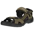 Ecco Yucatan (Offroad) Leder braun/schwarz Herren Sandale braun 45 EU