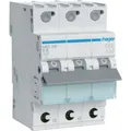 Hager Leitungsschutzschalter MBS316, Typ B, 16A, 230V/400V AC, 6kA Abschaltvermögen, 3-polig