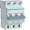 1St. Hager MBS316 Leitungsschutzschalter 3 polig 6kA B 16A QC 3 Module