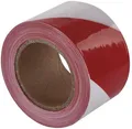 EMOS F87525 Absperrband Breite 75mm, Länge 250m, rot/weiß (2004752500)