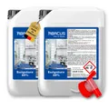 ABACUS® 2x 5L Essigsäure 60% Hochkonzentriert für Haushalt, Garten & Industrie Vielseitig einsetzbar als Essigreiniger zum Reinigen & Entkalken