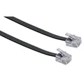 Schwaiger TAE Kabel RJ11 -> RJ11 6P4C 6m schwarz f NEU