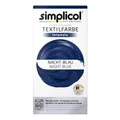 Brauns-Heitmann GmbH & Co. KG simplicol intensiv Textilfarbe, Flüssige Farbe und Fixierpulver mit Salz, Farbe: Nacht-Blau 1808