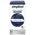 2  Simplicol Textilfarbe  nachtblau Farberneuerung intensiv 400 g 150 ml blau