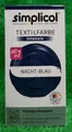 Simplicol TEXTILFARBE NACHT BLAU färbt gleichmäßig Nachtblau All in1 Versand 0€!