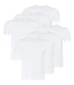 BOSS Hugo Herren T-Shirts Business Shirts Crew Neck 50325388 6er Pack, Farbe:Weiß;Größe:S;Artikel:-100 White