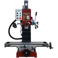 Bohr-/Fräsmaschine SIEG SX4 mit elektr. Antrieb für die Z-Achse