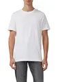 s.Oliver Herren 2119128 T-Shirt, 0100 weiß, XXL