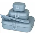 Koziol Pascal Ready Lunchbox Set Blau Rot Grün