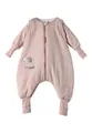 Sterntaler® Strampler Schlafsack mit Beinen 68/74 Emmi Girl (1-tlg) Schlafsack mit Beinen und abtrennbaren Ärmeln mit integrierten Stulpen