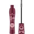 essence Lash PRINCESS false lash effect mascara burgundy, Rot, volumengebend, Falsche Wimpern-Effekt, definierend, vegan, ohne Mikroplastikpartikel, Nanopartikel frei, ohne Parfüm, 1er Pack (12ml)