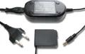 vhbw Netzteil kompatibel mit Panasonic Lumix DMC-G3K, DMC-G3, DMC-G3W, DMC-G5 Kamera, Digitalkamera + DC Kuppler (Ersatz für Panasonic DMW-DCC9E), 2m