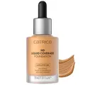 Catrice HD Liquid Coverage Foundation, Nr. 066, Nude, langanhaltend, mattierend, matt, für unreine Haut, vegan, ölfrei, wasserfest, ohne Parabene, 1er Pack (30ml)